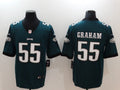Men's Philadelphia Eagles Brandon Graham #55 Midnight Green Game Jerseys