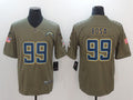 Men's Los Angeles Chargers Joey Bosa #99 Brown Game Jerseys