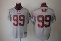 Men's Houston Texans J.J. Watt #99 Gray Game Player Jerseys