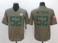 Men's Green Bay Packers Clay Matthews #52 Brown Game Jerseys