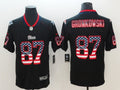 Men's New England Patriots Rob Gronkowski #87 Black Player Game Jerseys