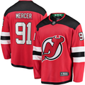 Men's New Jerseys Devils Dawson Mercer #91 Red Player Game Jerseys