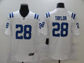 Men's Indianapolis Colts Jonathan Taylor #28 White Game Jerseys
