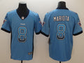 Men's Tennessee Titans Marcus Mariota #8 Blue Game Player Jerseys