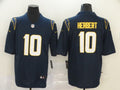 Men's Los Angeles Chargers Justin Herbert #10 Navy Alternate Game Jerseys