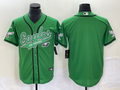 Men's Philadelphia Eagles Kelly Green Blank Jerseys