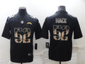 Men's Los Angeles Chargers Khalil Mack #52 Black Team Game Jerseys