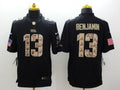 Men's Carolina Panthers Kelvin Benjamin #13 Black Game Player Jerseys