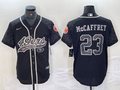 Men's San Francisco 49ers Christian McCaffrey #23 Black RFLCTV Limited Jerseys Joint Edition