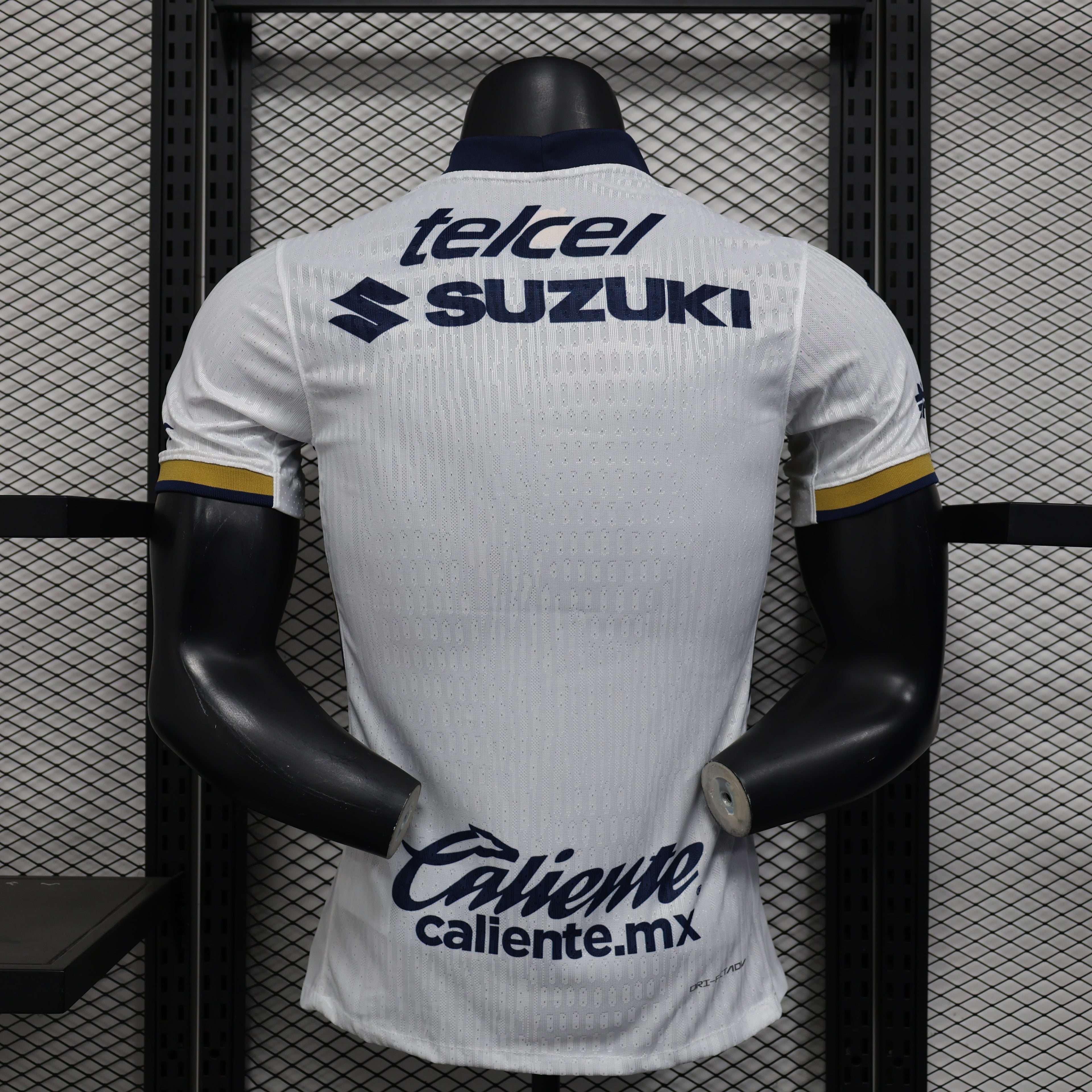2025-26 Pumas Away White Player Jersey - Mens