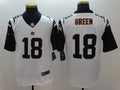 Men's Cincinnati Bengals A.J. Green #18 White Game Jerseys