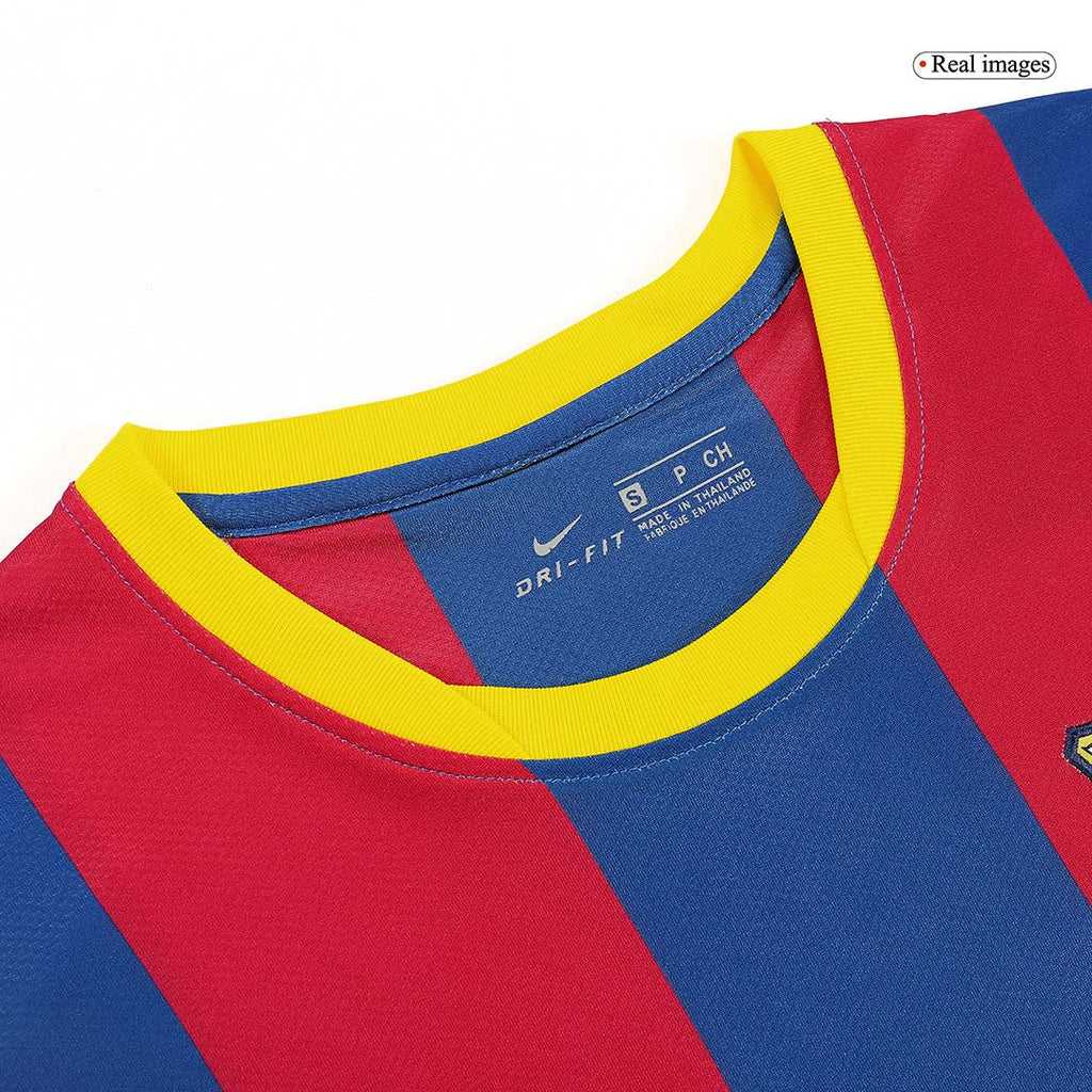 Retro Jersey MESSI #10 Barcelona Home Soccer Shirt 2010/11