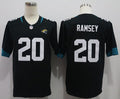 Men's Jacksonville Jaguars Jalen Ramsey #20 Black Game Jerseys