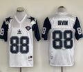 Men's Dallas Cowboys Michael Irvin Mitchell & Ness White Legacy Replica Jerseys
