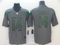 Men's New York Jets Sam Darnold #14 Gray Game Jerseys