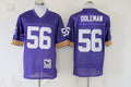 Men's Minnesota Vikings Chris Doleman Mitchell & Ness Purple Legacy Replica Jerseys