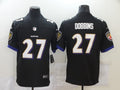 Men's Baltimore Ravens J.K. Dobbins #27 Black Game Jerseys