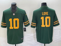 Men's Green Bay Packers Jordan Love #10 Green Alternate Game Jerseys