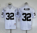 Men's Oakland Raiders Marcus Allen Mitchell & Ness White Legacy Replica Jerseys