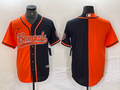 Men's Cincinnati Bengals Orange/Black Blank Jerseys Joint Edition