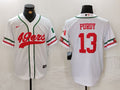 Men's San Francisco 49ers Brock Purdy #13 White Player Jerseys