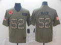 Men's Chicago Bears Khalil Mack #52 Brown Team Game Jerseys