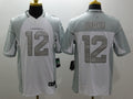 Men's Arizona Cardinals John Brown #12 White Game Jerseys