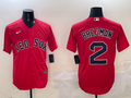 Men's Boston Red Sox Alex Bregman #2 Red Replica Player Jerseys