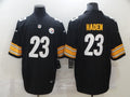 Men's Pittsburgh Steelers Joe Harden #23 Black Game Jerseys