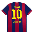 Retro MESSI #10 2014/15 Barcelona Home Soccer Jersey
