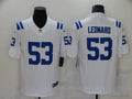 Men's Indianapolis Colts Shaquille Leonard #53 White Game Player Jerseys