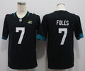 Men's Jacksonville Jaguars Nick Foles #7 Black Game Jerseys