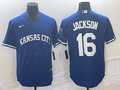 Men's Kansas City Royals Bo Jackson #16 Royal Alternate Cooperstown Collection Replica Player Jerseys