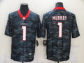 Men's Arizona Cardinals Kyler Murray #1 Gray Camouflage Game Jerseys