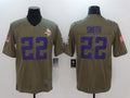 Men's Minnesota Vikings Harrison Smith #22 Brown Game Jerseys