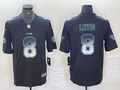 Men's Tennessee Titans Will Levis #8 Black Player Game Jerseys