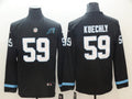 Men's Carolina Panthers #59 Luke Kuechly Black Player Game Jerseys