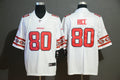 Men's San Francisco 49ers Jerry Rice #80 White Player Game Jerseys