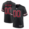 Custom1 Arizona Cardinals Black Alternate Game Jerseys