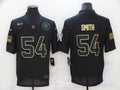 Men's Dallas Cowboys Jaylon Smith #54 Black Player Game Jerseys