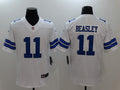 Men's Dallas Cowboys Cole Beasley #11 White Game Jerseys