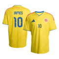 JAMES #10 Colombia Home Soccer Jersey World Cup 2026