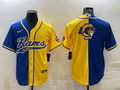 Men's Los Angeles Rams Blue/Yellow Game Jerseys