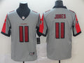 Men's Atlanta Falcons Julio Jones #11 Gray Inverted Legend Jerseys