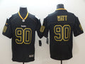 Men's Pittsburgh Steelers T.J. Watt #90 Black Alternate Game Jerseys