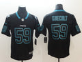Men's Carolina Panthers #59 Luke Kuechly Black Game Player Jerseys