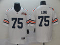Men's Chicago Bears Kyle Long #75 White Game Jerseys