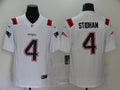 Men's New England Patriots Jarrett Stidham #4 White Game Jerseys