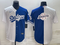 Men's Los Angeles Dodgers White/Blue Replica Baseball Jerseys