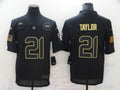 Men's Washington Commanders #21 Sean Taylor Black Game Player Jerseys